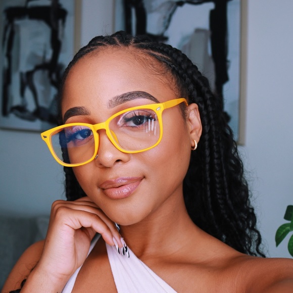 Yellow computer glasses - Picture 2 of 3